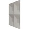 Ekena Millwork 19 5/8in. W x 19 5/8in. H Foster EnduraWall Decorative 3D Wall Panel Covers 2.67 Sq. Ft. WP20X20FOBCO - alternate 3